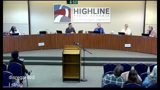 Melissa Petrini resigns from Highline School Board 1/22/25