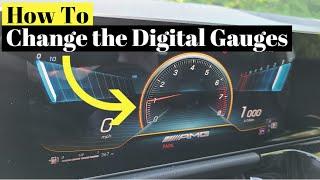 How to Change Your Digital Gauges | 2021 AMG GLA 35