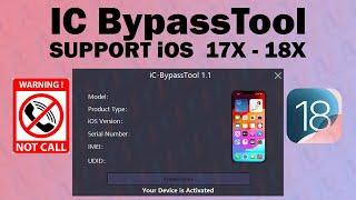 How to Use IC BypassTool for iPhone XR to 15 Pro Max SUPPORT iOS 18