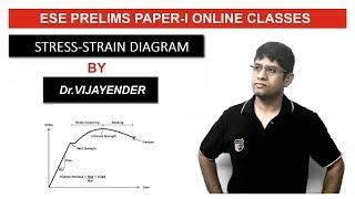 Stress-Strain Diagram-ESE Prelims Paper 1-by Vijayender Sir