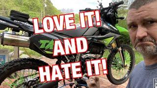 What I hate about my KLX250.