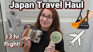 Packing for Japan! Long Haul Flight Essential for an Over Packer | Day in the Life of a SAHM Vlog