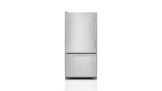 KitchenAid 22.07-cu ft Bottom-Freezer Refrigerator (Stainless Steel)