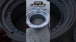 Custom 3 piece wheels