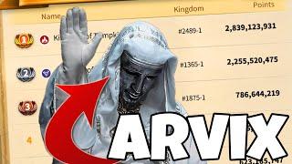 1365 & 2489 Exploded in Pre-KVK Training Stage  (Arvix Carries Top 10!) | Rise of Kingdoms