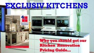 Exclusiv Kitchens Brisbane: Kitchen Renovation Pricing Guide