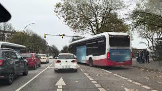 October 2024 driving in Hamburg  4K