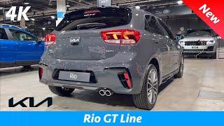 KIA Rio GT Line 2022 - First FULL Review 4K | Exterior - Interior, 120 HP, Price