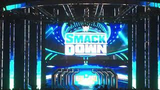 Mark Henry and Goldberg entrances at Smackdown on Fox 10/4/19