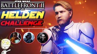 Wir stellen uns der Helden Challenge! - Star Wars Battlefront 2 - deutsch Gameplay