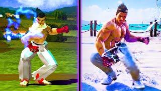 Kazuya's LIGHTNING SCREW UPPERCUT 1995 To TEKKEN 8