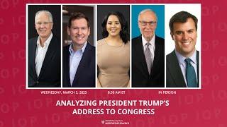 Analyzing President Trump's Address to Congress