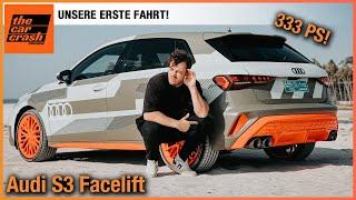 Audi S3 Facelift (2024) Erste Fahrt mit dem 333 PS starken Kompakten! Fahrbericht | Review | Sound