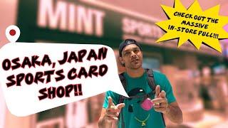 MASSIVE pull in Osaka Japan Sports Card and Collectibles Shop