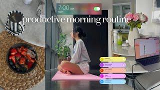 7am productive morning routine | my 8 step routine before work | wellness, self-care and growth