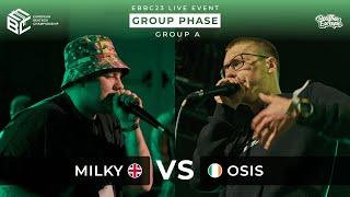 MILKY  vs OSIS  Group A - Final Stage // Second Round // Live Top16 #beatbox #music #beats