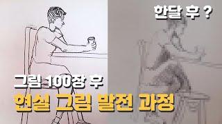 그림 초보 의 현실 그림 발전과정 [ 맛있는 드로잉 오미 ㅣ 잘그리는 방법 ㅣ 잘그리는 법 ㅣ 독학 ㅣ 피드백 ㅣ 기초 ㅣ그리기 ㅣ 강의 ]