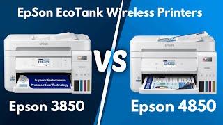 Epson EcoTank 4850 vs 3850 - Which is Best? Features, Benefits, and Best Choice!