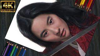 Drawing Mulan - Liu Yifei（2020）