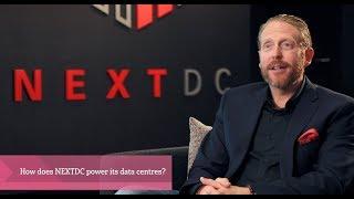 How does NEXTDC power its data centres