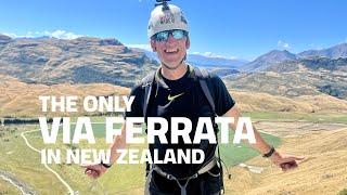 I climb the only Via Ferrata in New Zealand | Wildwire Wanaka