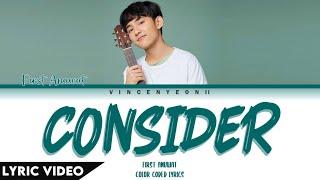 First Anuwat - พิจารณา (Consider) l (Thai/Rom/Eng) Lyric Video