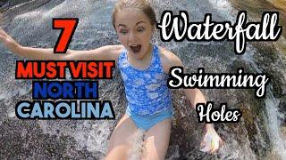 7 Must Visit Waterfall Swimming Holes in North Carolina