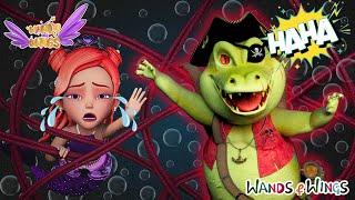 Where is our Mermaid‍️?? | Help Rescue Princess Mermaid Pearl | Rescue Kids Song | Wands & Wings