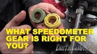 What Speedometer Gear is Right For You? -EricTheCarGuy