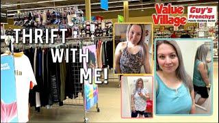 Thrift Shopping! Plus Size Try On & Haul! Value Village & Guy's Fenchys!