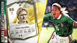 CRAZY ICON STRICKER! 86 ICON LUIS HERNANDEZ PLAYER REVIEW. EAFC 25 ULTIMATE TEAM