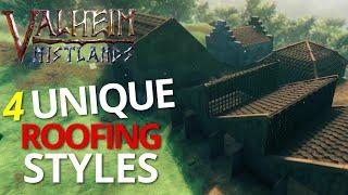 Unique Roofing Styles - Valheim