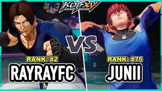 KOF XV  RayRayFc (Rugal/Kim/Ryo) vs Junii (Kyo/Iori/Chris)  Steam