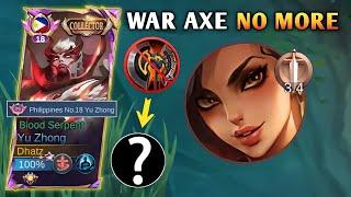 WAR AXE IS NOT GOOD AGAINST ESMERALDA! | YU ZHONG TOP GLOBAL