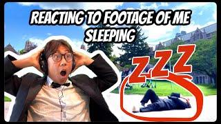 REACTING TO “Just Sleeping on a College Campus Walkway”
