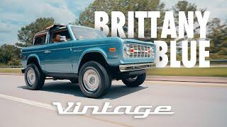 Brittany Blue Modern Classic Bronco by Vintage