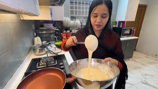 Husband ky sath purani life yad ayi  | pancake recipe | sitara yaseen vlog