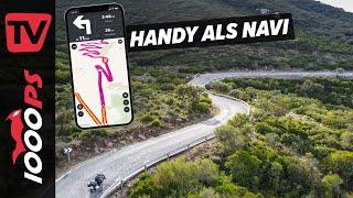 Handy als Navi! Wie gut ist Calimoto für die Navigation am Motorrad?