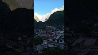 Morning View of Badrinath #song #view#nature #piece #love#like#share#subscribe