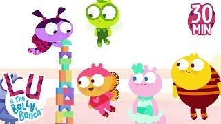 Tower Tower Wow | Preschool Learning Cartoons | Lu and the Bally Bunch | 9 Story Kids