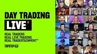 TopstepTV Live Futures Day Trading: Why'd You Only Call Me When You're Red? (10/25/24)