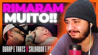 DURAP E TARTS X SALVADOR E PRADO | SEGUNDA FASE | 364ª BATALHA DA ALDEIA | REACT BAUEB