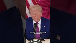 President Trump said the U.S. is in “very serious” discussions for long-term peace with Iran