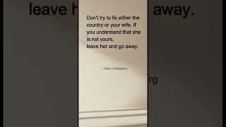 Aphorisms about life, loneliness and freedom | Short philosophical reflections | Alex Lindenberg