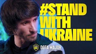 Dendi spoke up the truth about Ukraine at ESL Dota 2 Major