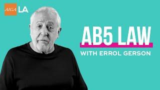 AIGA LA: The AB5 Law: An Online Q&A with Errol Gerson