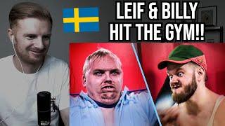 Reaction To NORDIC HILLBILLIES - Gymmet (Swedish Comedy)
