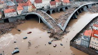 VIENNA IS UNDERWATER! Austria is on its knees before the flood of the century