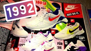 OTTO Katalog Zeitreise Vintage Nike 90er Jahre Sneaker Retro Mode