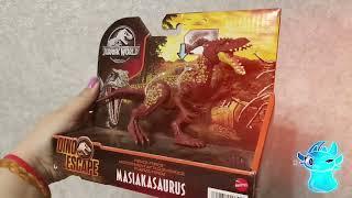 МАСКИАЗАВР Mattel! мини обзор Jurassic world 